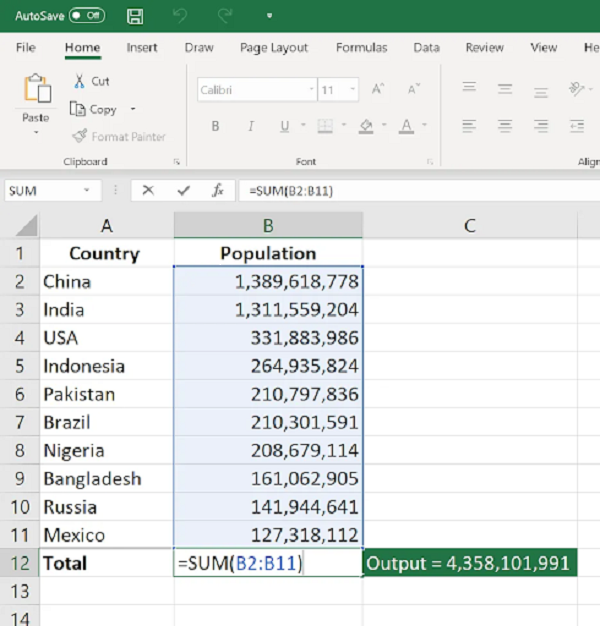 cac ham trong excel